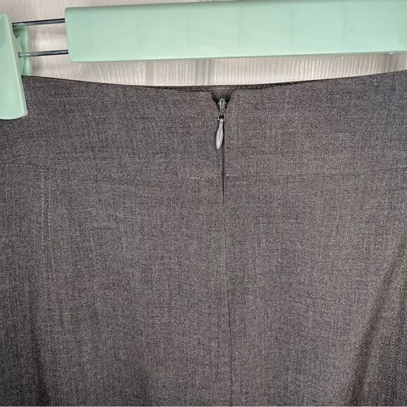 Apostrophe Essentials Pencil Mini Skirt Pockets Grey 8 - Picture 3 of 9